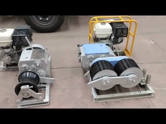 5 ط طبل مزدوج الوقود الرافعة لسحب الكابلات