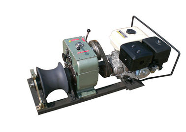 شراء 5Ton محرك البنزين مدعوم ونش أو كابستان كابل ونش، محرك البنزين مدعوم ونش online manufacture