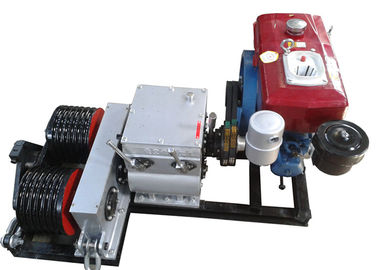 شراء كابل ونش بولير 5 طن محرك الديزل بالطاقة مزدوجة طبل ونش online manufacture