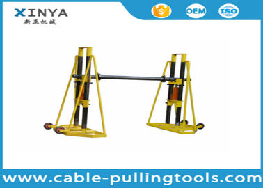 شراء 15T - 20T كابل معدات مناولة / كبل طبل الهيدروليكية بكرة الوقوف online manufacture