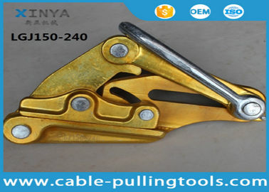 شراء 30KN خفيفة الوزن سبائك الألومنيوم سلك سحب قبضة المشبك ل150-240mm2 ACSR online manufacture