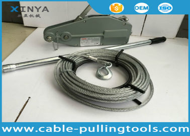 شراء 1.6T Tirfor كابل سحب أدوات سلك حبل ونش بحبل فولاذي للرفع online manufacture