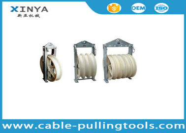 شراء 916mm القطر MC نايلون خط نقل التوتير بكرة بلوك مع 5 عجلات online manufacture