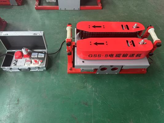 شراء DSJ 180 Electric Cable Pulling Machine with 1KN Capacity for 30-200mm Cables and 6/8 Pulling Speed online manufacture