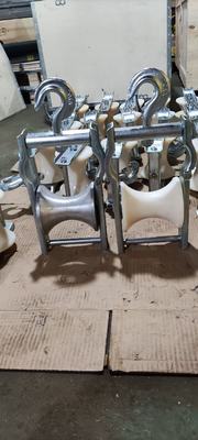 شراء Heavy Duty Cable Pulling Roller with 120x58mm Wheel Size and High Load Capacity for Durable Construction online manufacture