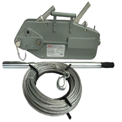 شراء 0.8Ton Capacity Manual Lever Winch with 20M Lifting Height and 1 Year Warranty for Construction Hoist online manufacture