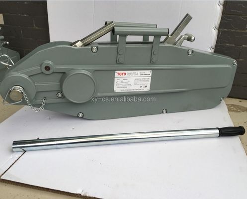 شراء 3.2T Capacity Tirfor Manual Wire Rope Hoist with 3200KG Rated Capacity and 16mm Rope Diameter for Heavy Lifting online manufacture