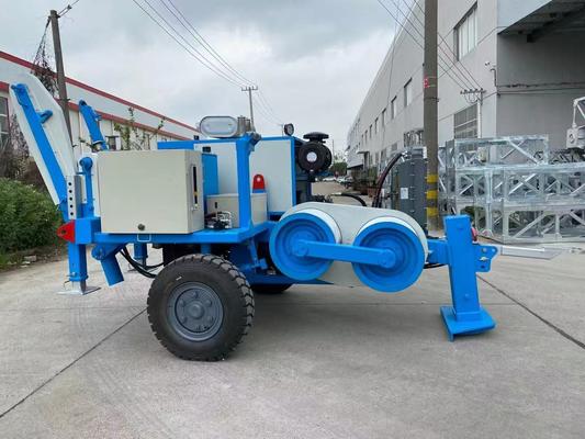 شراء 60KN Hydraulic Cable Puller with Hydraulic System for Transmission Line and Overhead Construction online manufacture