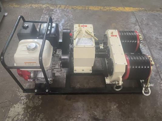 شراء 13HP هوندا غازين كابل الرافعة سحب مع 26m/min سرعة رفع و 10m الحد الأقصى ارتفاع الرفع online manufacture