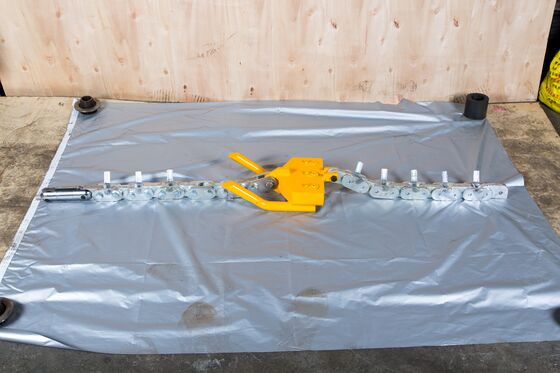 شراء 100kN Load Capacity Balancing Running Board for Triple-Bundle Conductors - Heavy-Duty Line Stringing Guide Tool online manufacture