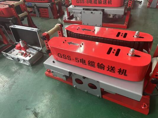 شراء ناقل الكابلات الكهربائية GSS-5 بقوة نقل 12000N لقطر الكابل 10 ′′ 190mm و 2 × 1.1kW محرك مزدوج online manufacture