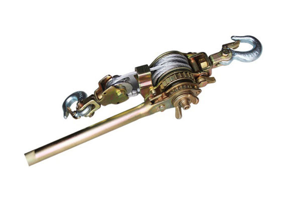 1 ′′3 طن اليد الكابل سحب سلك الحبل راتشيت سحب مع التشغيل اليدوي والانتهاء المقاومة للتآكل