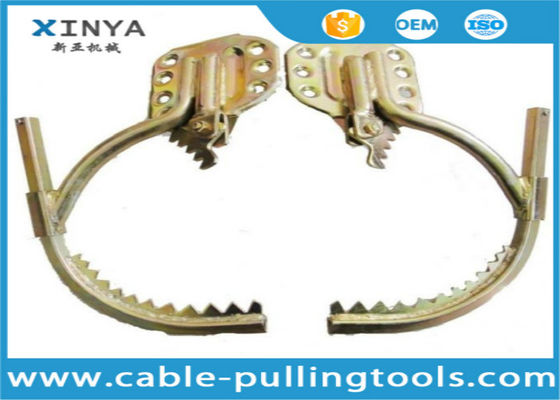 متسلق أعمدة خشبية كهربائية شديدة التحمل مع مسامير لأعمدة خشبية بحد أقصى 400 ملم