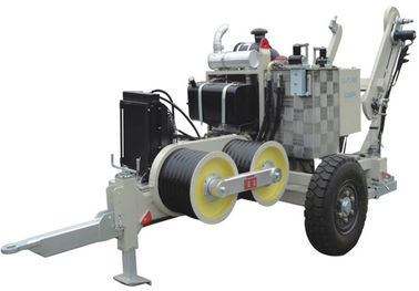 بناء التوتير الكهربائي SA-YQ60 60KN ساحب الكابلات الهيدروليكية مع محرك ديزل