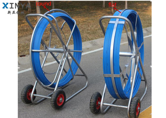 11mm 150M الألياف الزجاجية مجاري الهواء رود قضبان قضبان الصيد رود لكابل دفع سحب