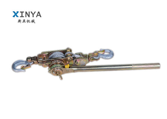 2 طن الحمل الاسمي راتشيت كابل سحب مع الصلب المقاوم للتآكل وحركة 360 درجة للمقبض لتشديد البناء